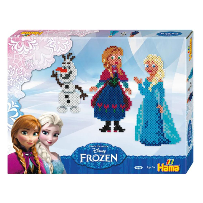 Мозаика - Термомозаика Большой набор Ледяное сердце Hama (7946)