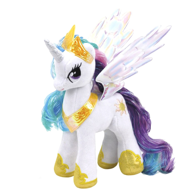 Персонажи мультфильмов - Мягкая игрушка Princess Celestia TY My Little Pony (41182)