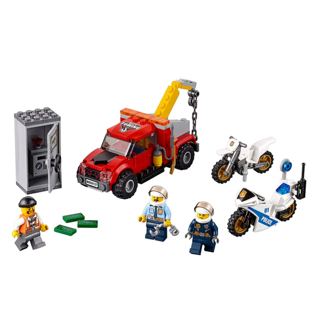 Конструкторы LEGO - Конструктор LEGO City Побег на буксировщике (60137)