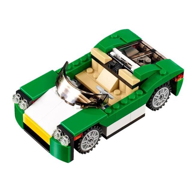 Конструктори LEGO - Конструктор LEGO Creator Зелений кабріолет (31056)