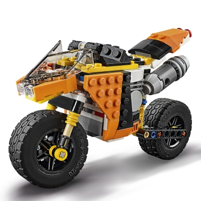 Конструкторы LEGO - Конструктор Оранжевый мотоцикл (31059)