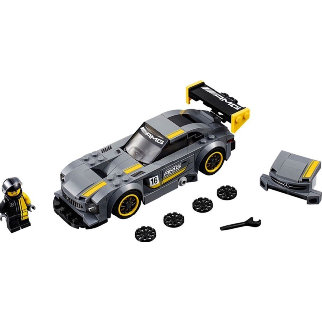 Конструкторы LEGO - LEGO Speed Champions Автомобиль Mercedes-AMG GT3 196 деталей (75877)