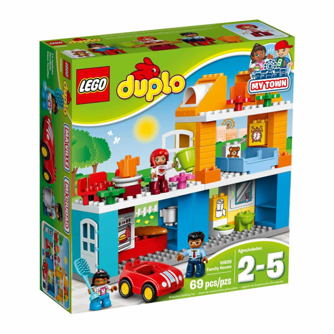 Конструкторы LEGO - Конструктор LEGO Duplo Семейный дом (10835)
