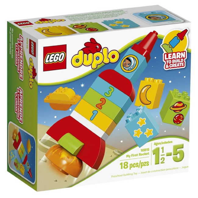 Конструкторы LEGO - Конструктор Моя первая ракета LEGO Duplo (10815)