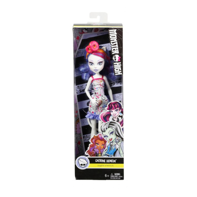 Куклы - Кукла Страх как сладко Monster High Катрин ДеМяу (DXX74/DXX75)