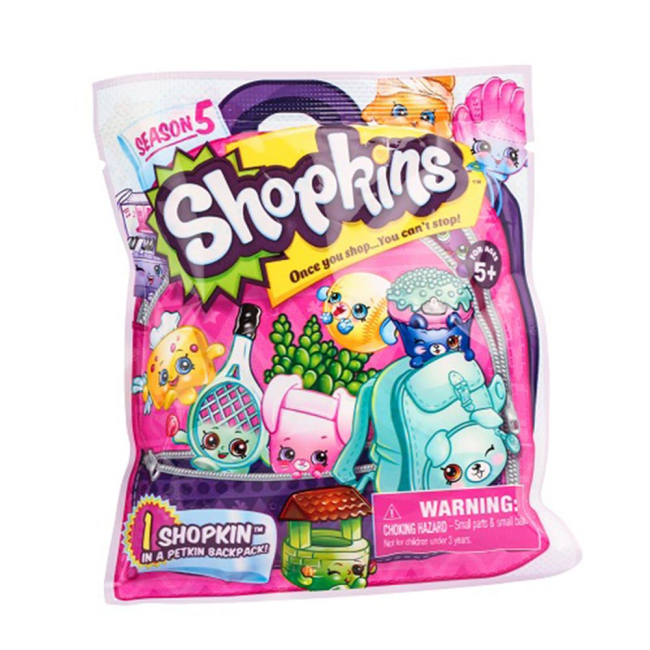 Фигурки персонажей - Игровой набор с рюкзаком Shopkins S5 (56142)
