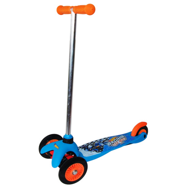 Самокати - Дитячий ліцензійний скутер Hot Wheels (Т57616)