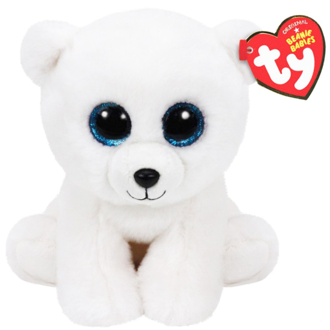 Мягкие животные - Мягкая игрушка Медвежонок Arctic TY Beanie Babies (42108)