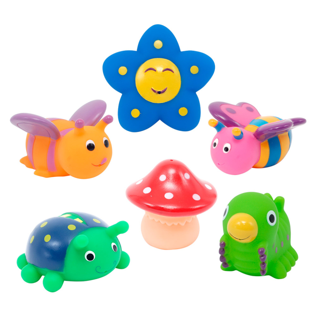 Іграшки для ванни - Набір іграшок для ванни Baby Team Друзі на галявині (9056)