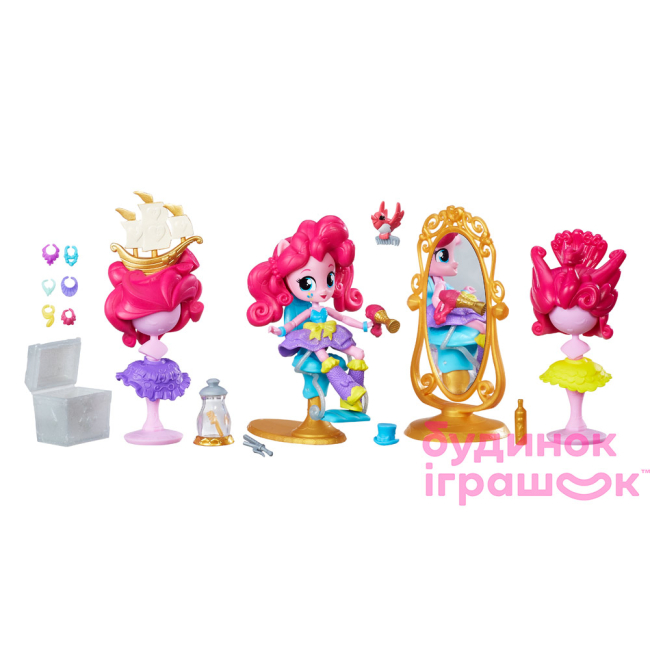 Ляльки - Набір іграшок My Little Pony Equestria Girls Салон Краси (B8824/B7735)