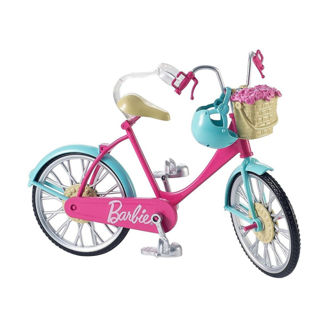 Транспорт и питомцы - Акссесуары для куклы Велосипед Barbie (DVX55)