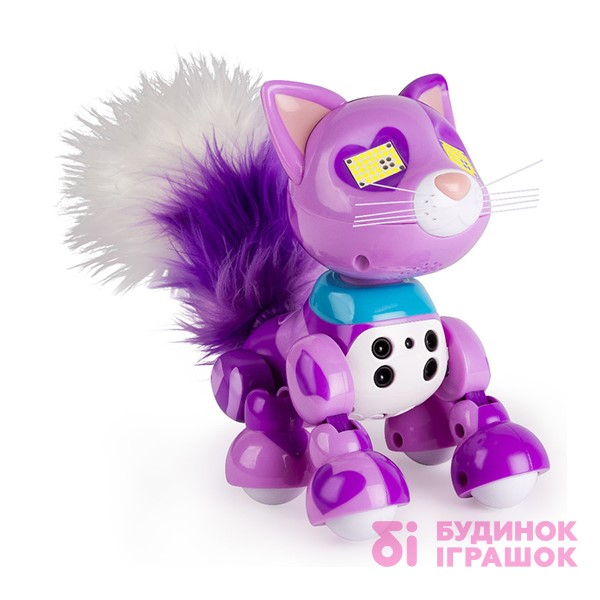 Фігурки тварин - Інтерактивна іграшка Zoomer Мяузис Кішка Віола (SM14421/2160)