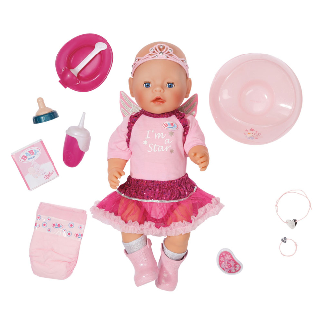 Пупсы - Кукла Baby Born Волшебный ангел с аксессуарами 43 см (821503)