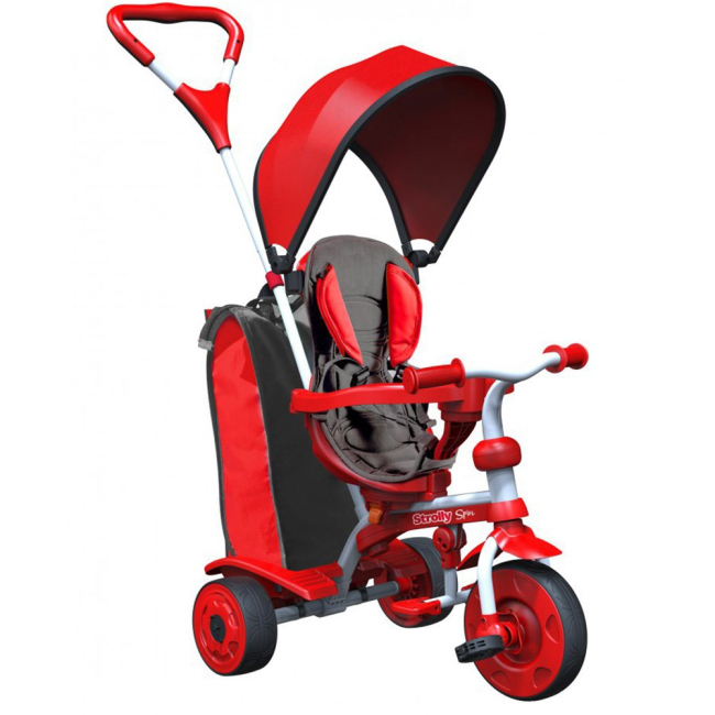 Велосипеди - Дитячий велосипед Y STROLLY Spin червоний (100836)