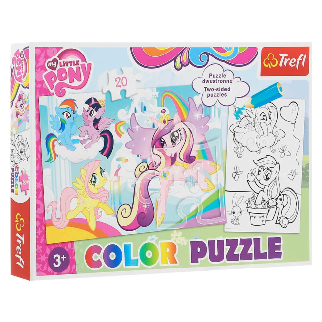 Пазлы - Пазл Моя маленькая пони Trefl Color puzzle 20 (36516)