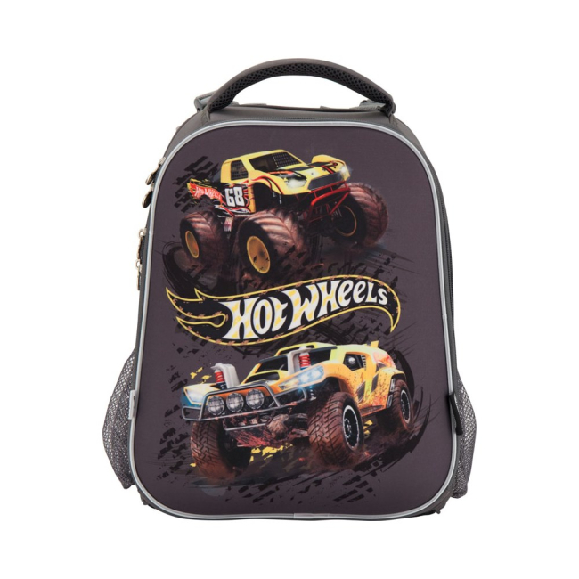 Рюкзаки и сумки - Рюкзак школьный каркасный Kite Hot Wheels (HW17-531M)