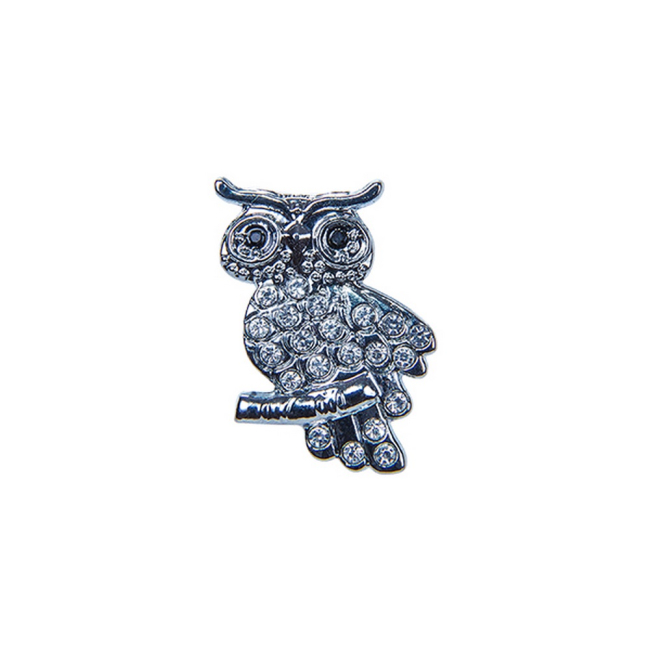 Наборы для творчества - Аксессуар для сумки Tinto Silver owl (AC2240)