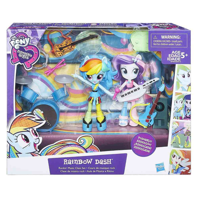 Куклы - Игровой мини набор Вечеринка Рэйнбоу Дэш My Little Pony Equestria Girls (В4910/B9484) (B4910)