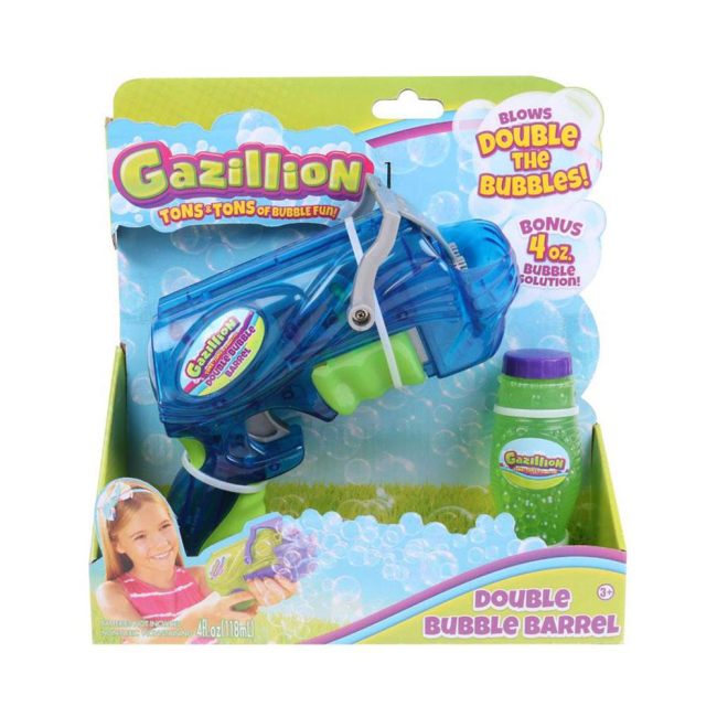 Мильні бульбашки - Іграшковий пістолет для надування мильних бульбашок Burrel Gazillion bubbles (36259)