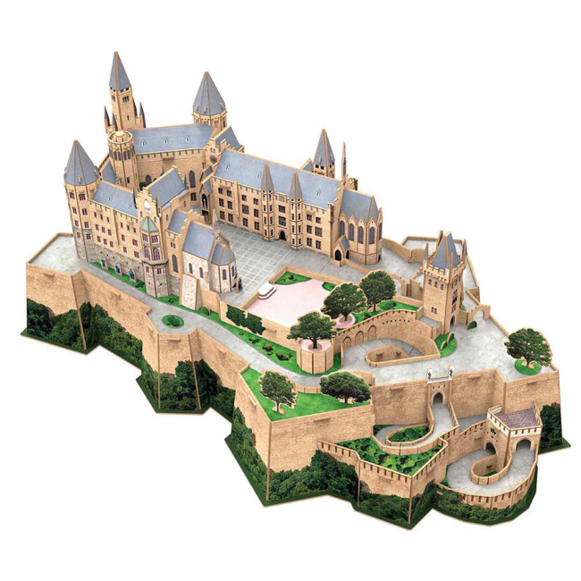 3D-пазлы - Трехмерная головоломка-конструктор Замок Гогенцоллерн CubicFun серия МС (MC232h)