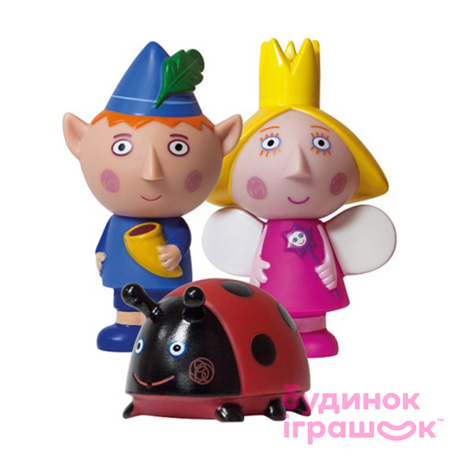 Фигурки персонажей - Набор игрушек брызгунчиков Ben & Holly's Little Kingdom Друзья 3 фигурки (30982)