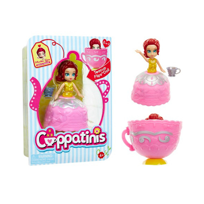 Ляльки - Лялька Cuppatinis S1 Ліза Мокко Cupcake Surprise 10 см з аксесуаром (46743)