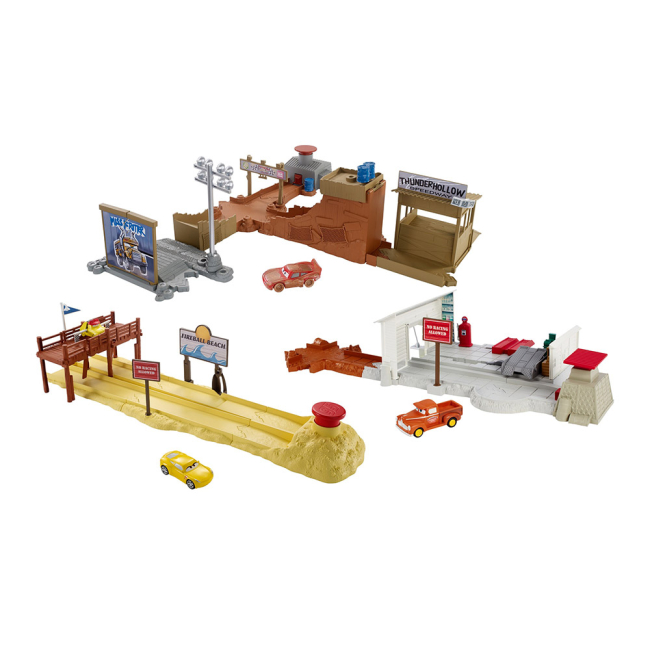 Автотреки - Набір іграшок Cars Арена для тренувань 2 в 1 в асортименті (DVT46)