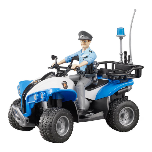 Транспорт и спецтехника - Набор Bruder Полицейский квадроцикл и фигурка (63010)