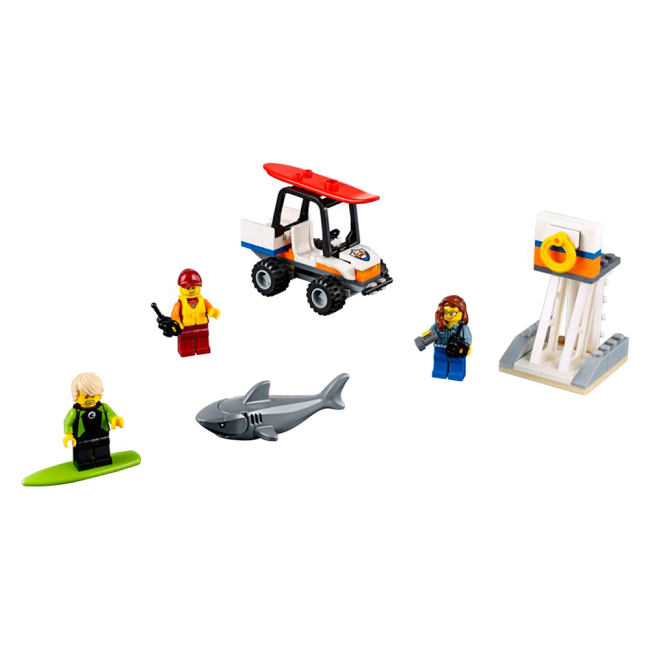 Конструктори LEGO - Конструктор Берегова охорона LEGO CITY стартовий набір (60163)