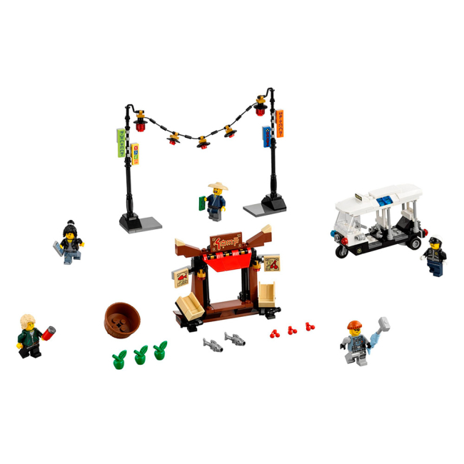 Конструкторы LEGO - Конструктор Погоня городом 233 детали LEGO NINJAGO (70607)