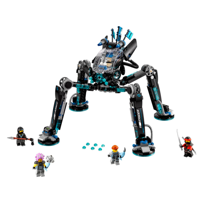 Конструктори LEGO - Конструктор Страйдер LEGO NINJAGO 494 деталі (70611)