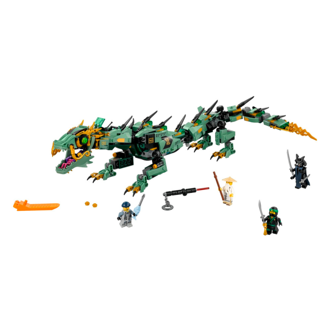 Конструктори LEGO - Конструктор LEGO Ninjago Механічний дракон Зеленого ніндзя (70612)