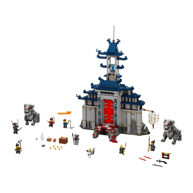 Конструктори LEGO - Конструктор LEGO NINJAGO Храм Останньої великої зброї 1403 деталі (70617)