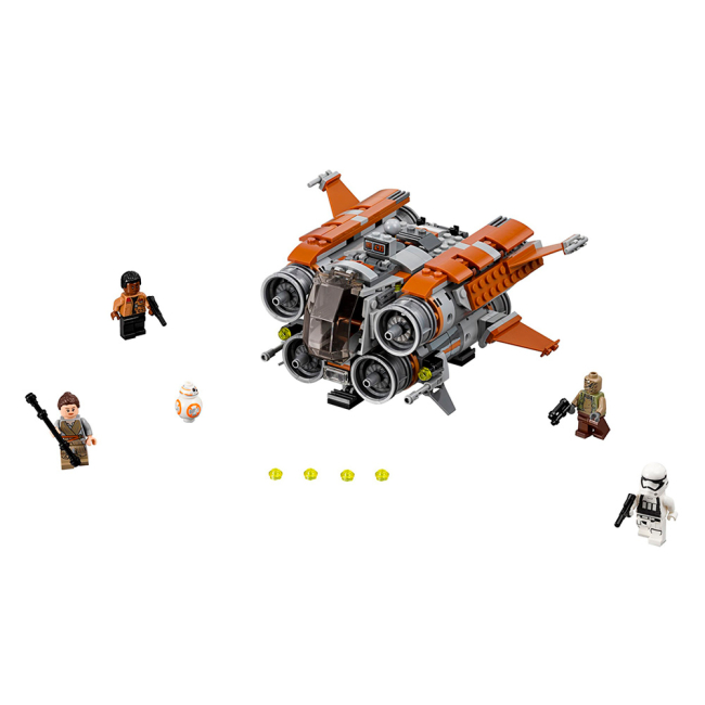 Конструктори LEGO - Конструктор LEGO Star Wars Квадрострибун на Джаккі (75178)