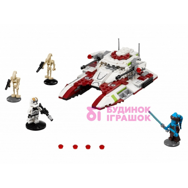 Конструктори LEGO - Конструктор Бойовий танк Республіки LEGO Star Wars (75182)