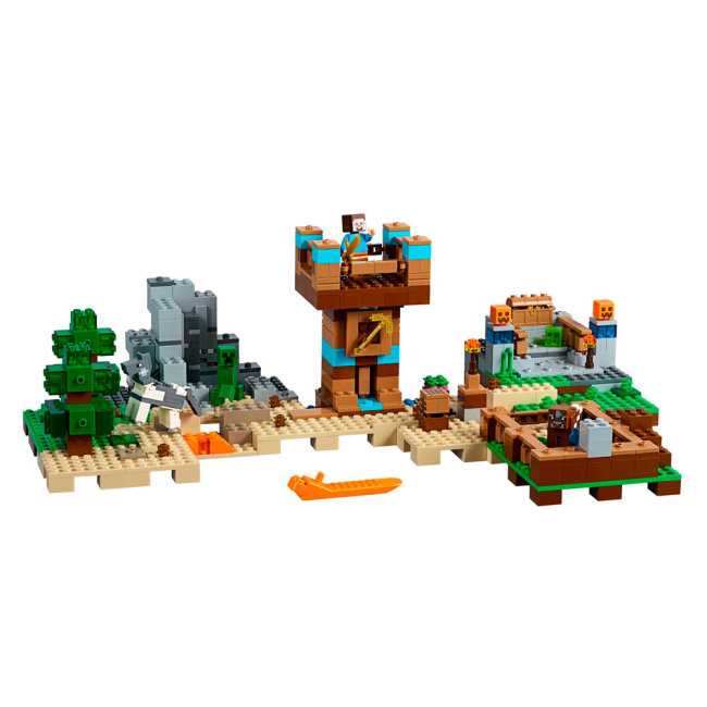 Конструктори LEGO - Конструктор LEGO Minecraft Верстат 2.0 (21135)