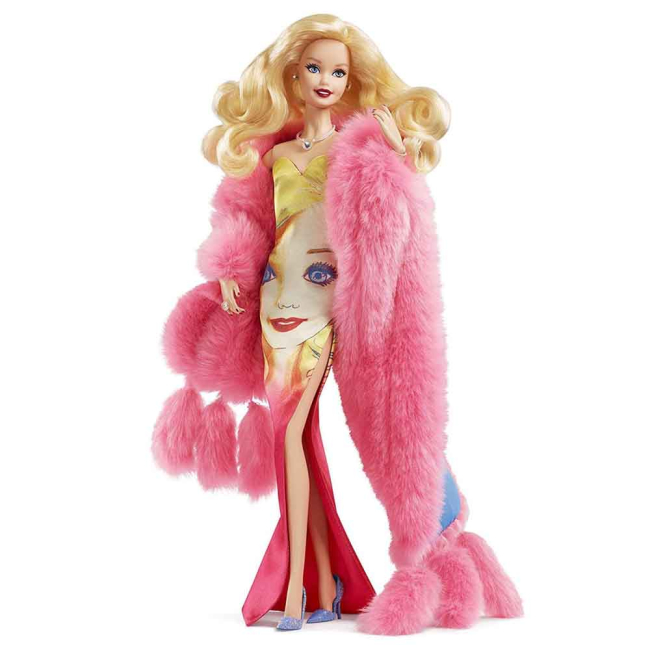 Куклы - Кукла от Энди Уорхол Barbie коллекционная (DWF57)