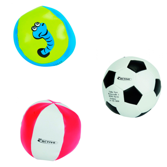 Спортивні активні ігри - М'який кулька Спорт Simba 10 см в асортименті (735 0806) (7350806)