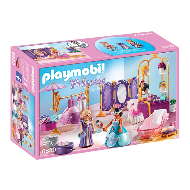 Конструктори з унікальними деталями - Конструктор Playmobil Princess Туалетна кімната (6850)