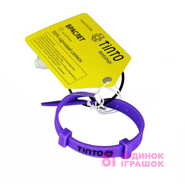 Бижутерия и аксессуары - Браслет силиконовый Tinto 96, 000 фиолетовый (BR55)
