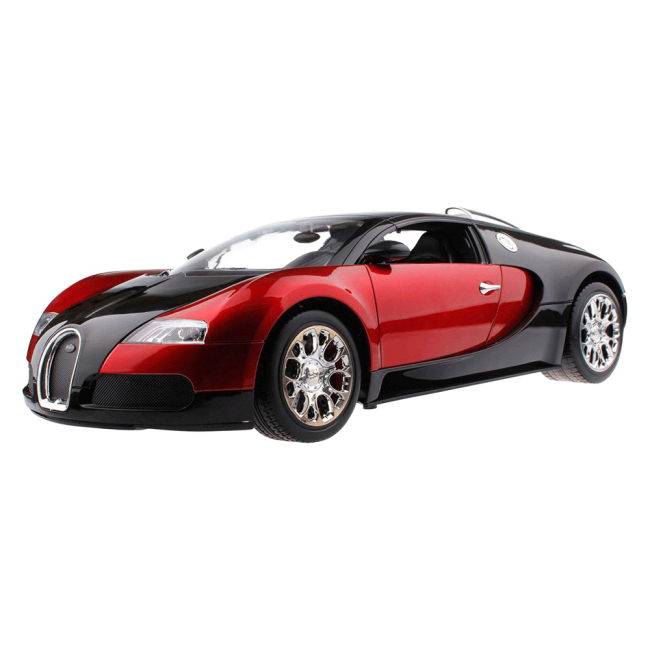 Радиоуправляемые модели - Автомодель MZ Bugatti Veyron на радиоуправлении 1:10 красно-черная (2050/2050-12050/2050-1)