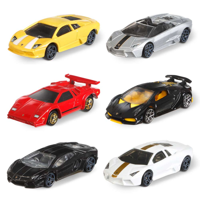 Транспорт і спецтехніка - Іграшковий автомобіль Lamborghini Hot Wheels в асортименті (DWF21)