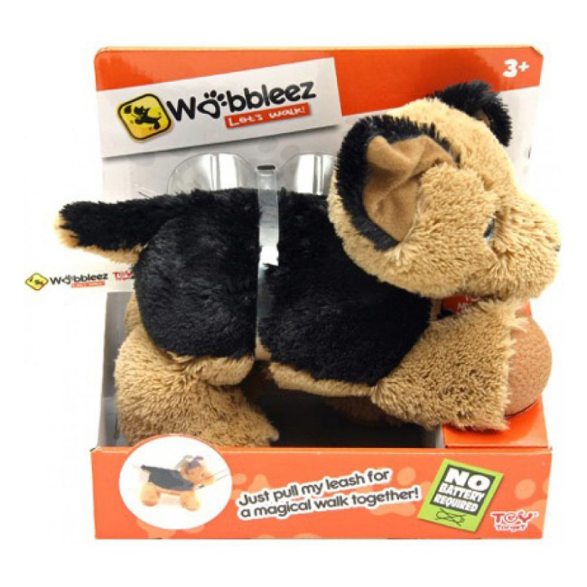 Мягкие животные - Инерционная игрушка Овчарка Wobbleez (60002)
