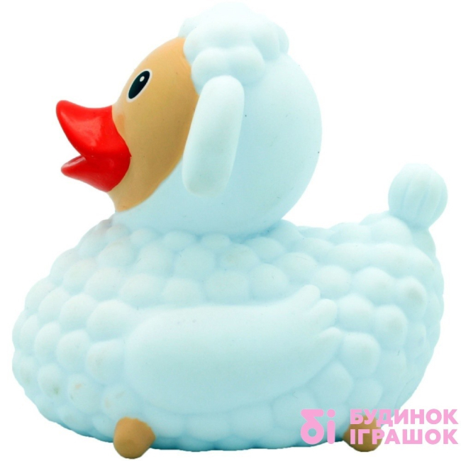 Іграшки для ванни - Іграшка гумова у вигляді качки Качка Поцелуйчик Funny Ducks (F1995)