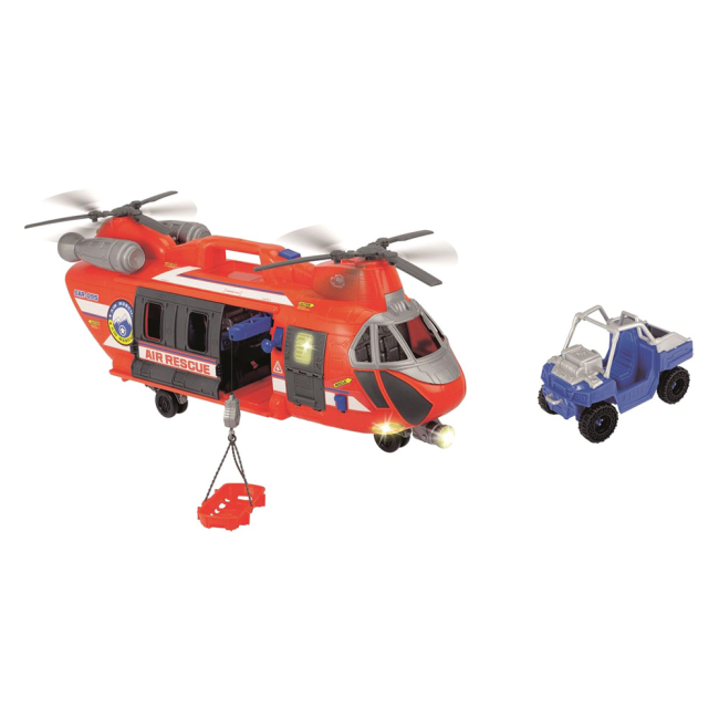 Транспорт і спецтехніка - Іграшковий вертоліт Dickie Toys зі звуковими і світловим ефектами (3309000)