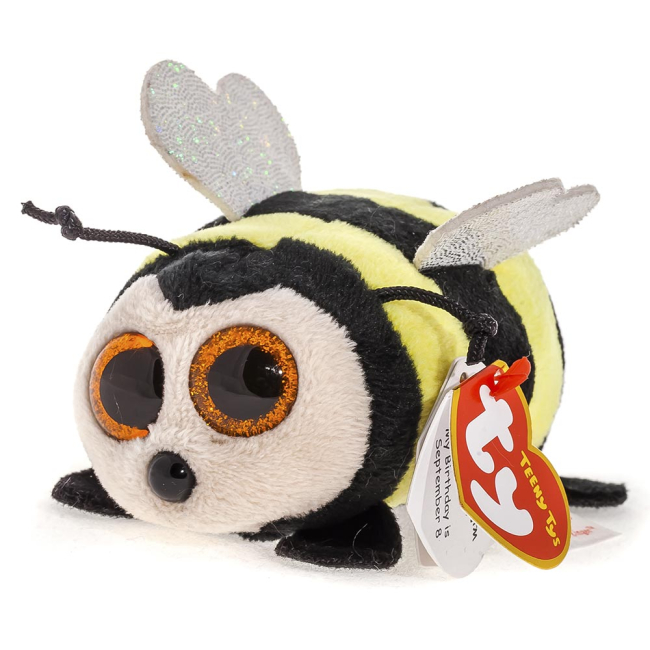 М'які тварини - М'яка іграшка TY Teeny Ty's Бджілка Зінгер 10 см (41244)