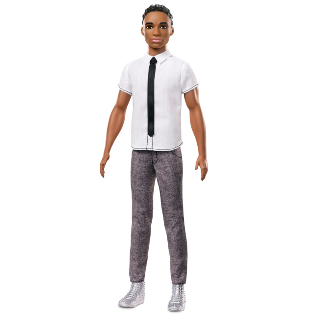 Ляльки - Кукла Кен Модник Классический стиль Barbie белая рубашка и галстук (DWK44/FNH42)