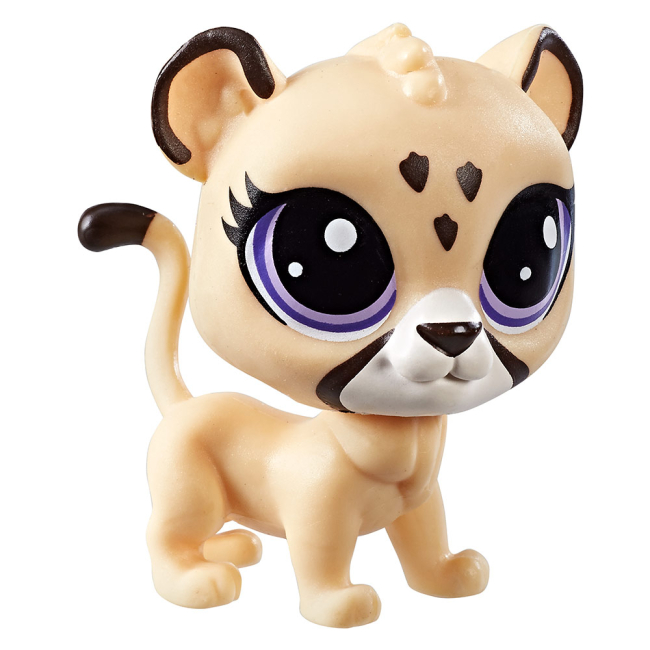 Фигурки персонажей - Игровая фигурка пластмассовая Littlest Pet Shop Маленький Зоомагазин Jaguar (B9388/C1954)
