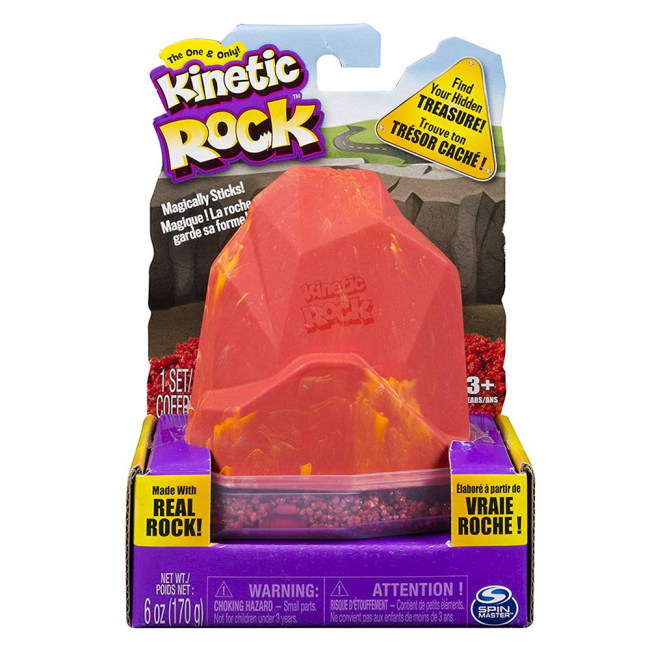 Наборы для лепки - Кинетический гравий для детского творчества Kinetic Rock красный 170 г (11302R)