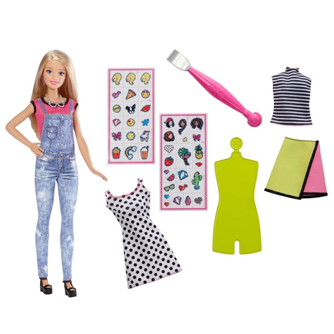 Ляльки - Набір Emoji Style білявка Barbie (DYN93)